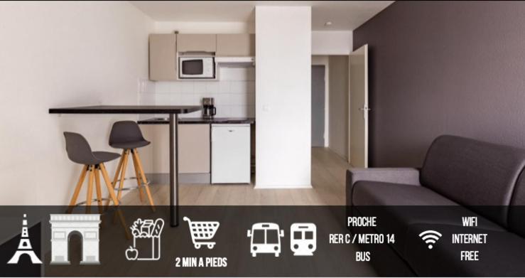 Myappart Ivry Sur Seine / Bercy Екстер'єр фото